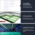 ZLK-DS Indoor Pickleball Court Lights 3